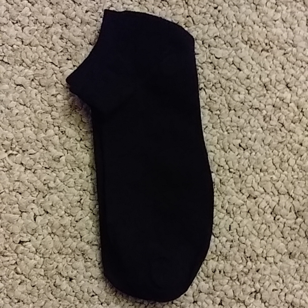 Black ankle socks